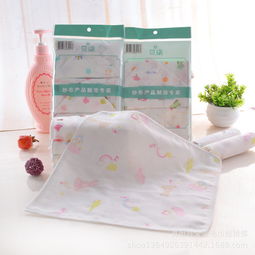 精選四層紗布口水巾方巾 熊小貝嬰兒用品，守護(hù)寶寶每一刻